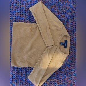 Mustard yellow longsleeve crewneck